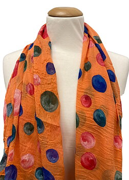 Sjal Bubblor Orange