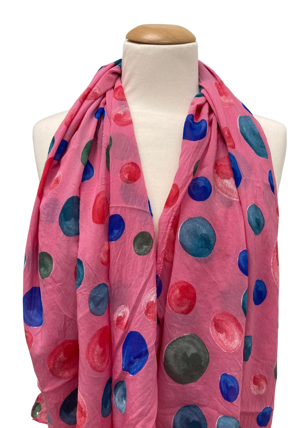 Sjal Bubblor Cerise