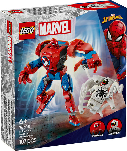 LEGO Spider-mans robot mot Anti-Venom 76308