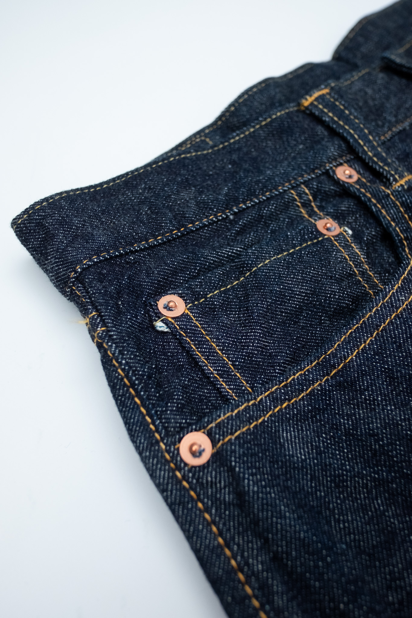 Omoto Denim - 0415 13.5oz Denim Straight Fit Jeans - 5