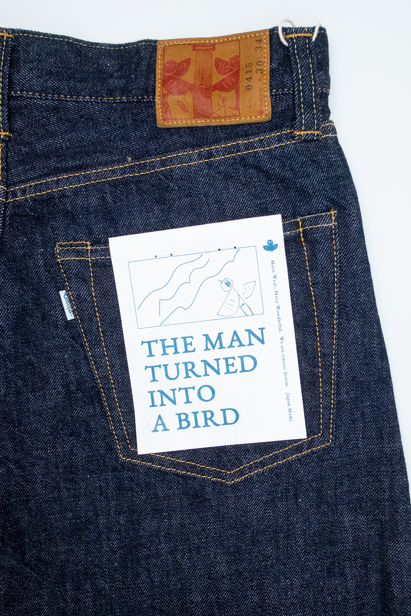 Omoto Denim - 0415 13.5oz Denim Straight Fit Jeans - 10