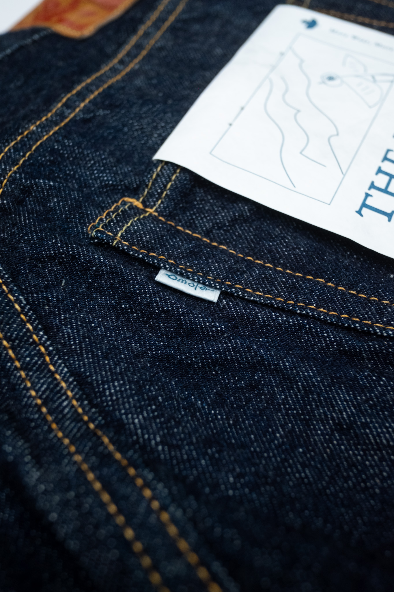 Omoto Denim - 0615 13.5oz Denim Relaxed Fit Jeans - 12
