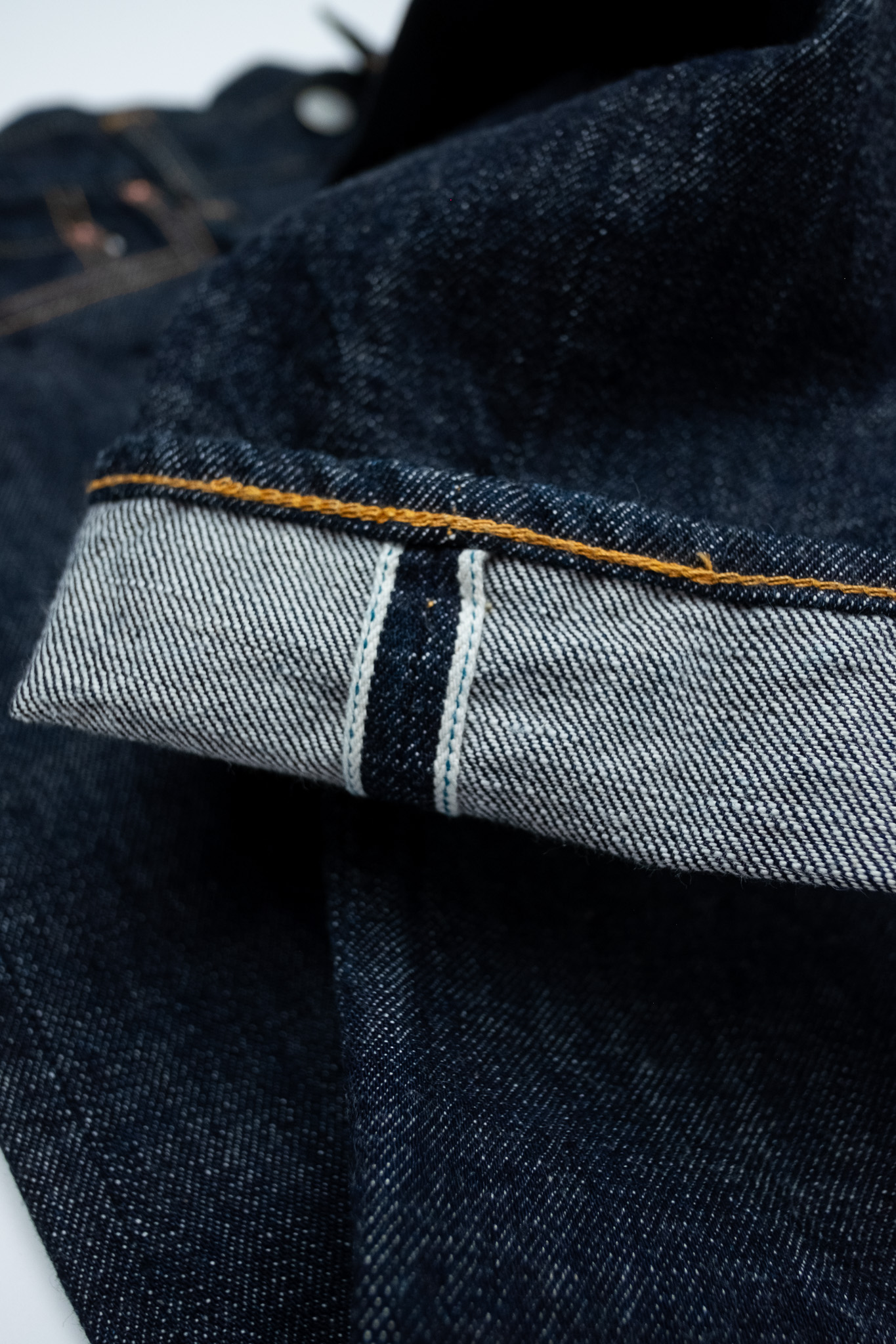 Omoto Denim - 0615 13.5oz Denim Relaxed Fit Jeans - 13