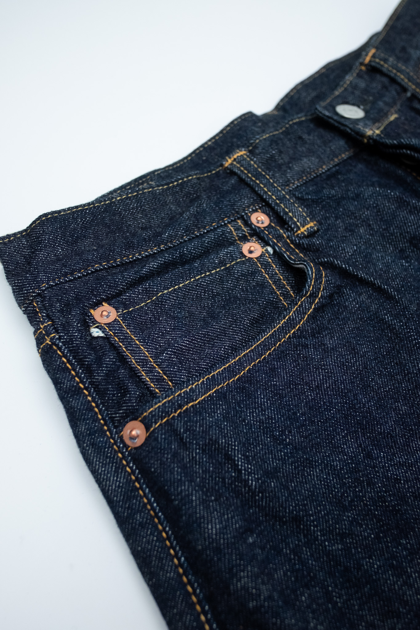 Omoto Denim - 0815 13.5oz Denim Loose Fit Jeans - 5