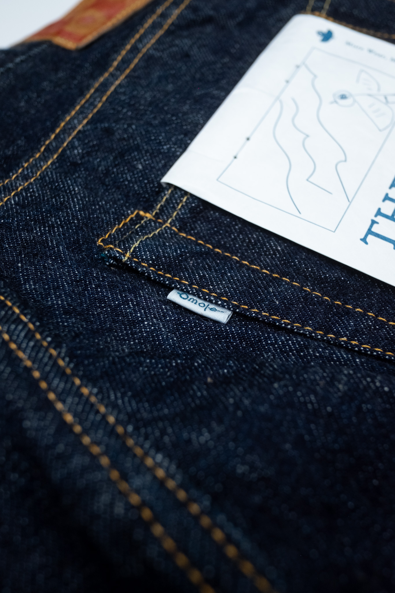 Omoto Denim - 0815 13.5oz Denim Loose Fit Jeans - 10