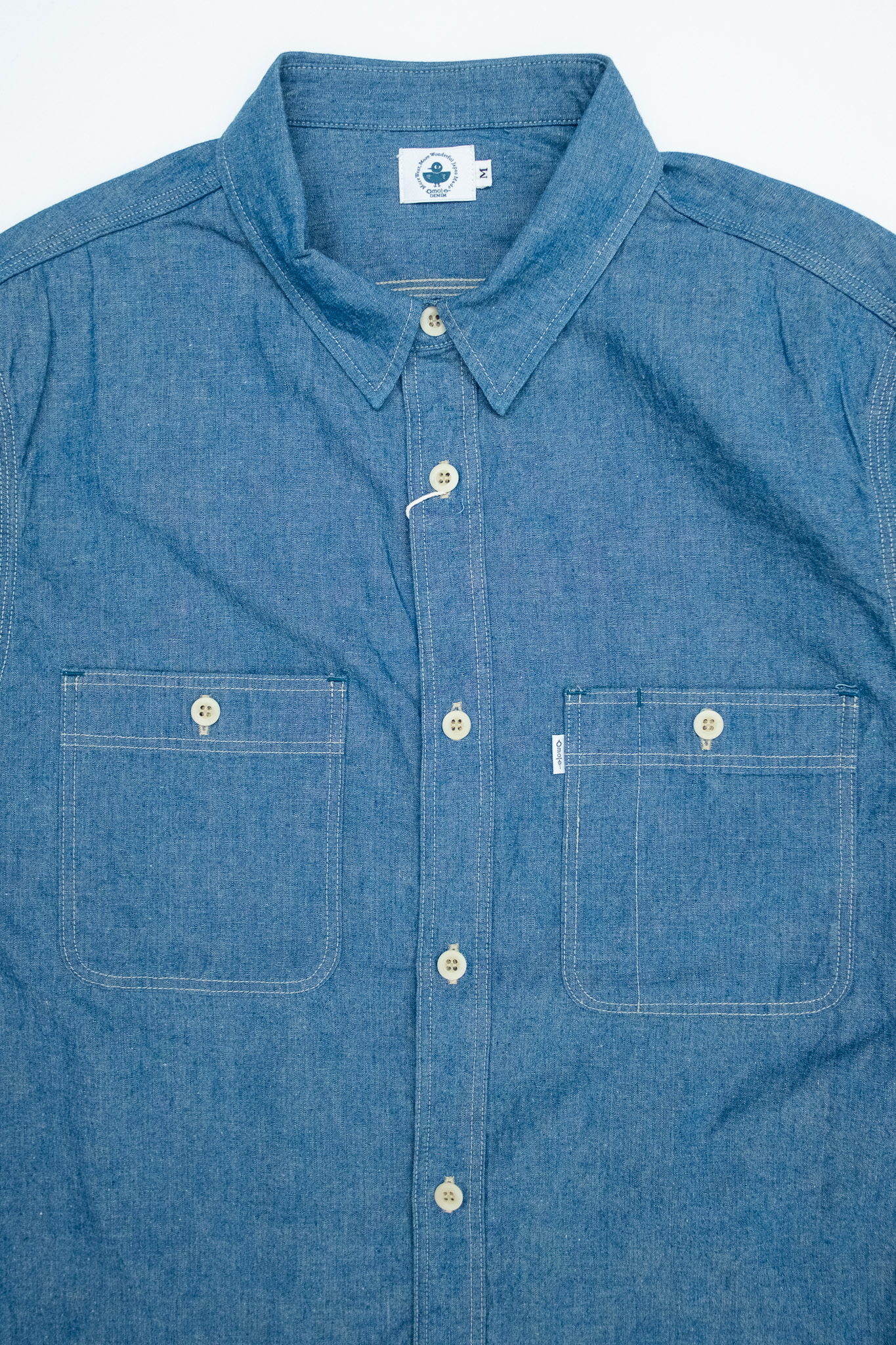 Omoto Denim - 5oz High Density Chambray Work Shirt - 3