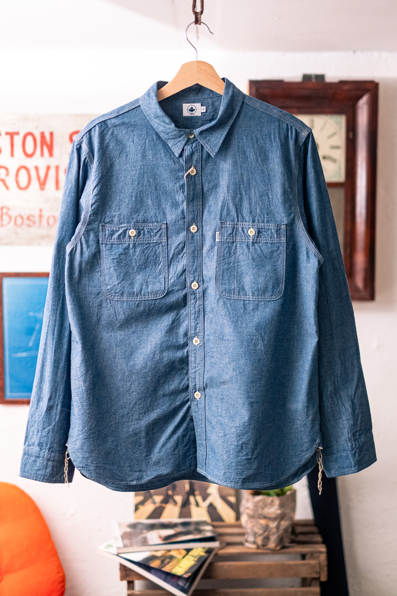 Omoto Denim - 5oz High Density Chambray Work Shirt