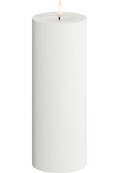 LED Blockljus Utomhus Vit 7,5x20 cm 