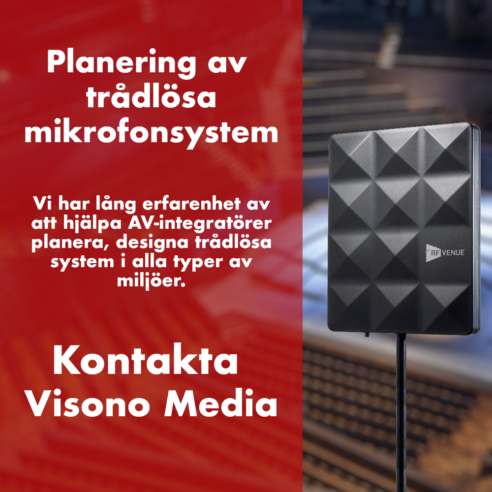 Systemdesign - Trådlösa  mikrofonsystem