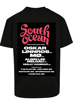 Unisex - Heavy Oversize Tee Lineup Black (SOF)