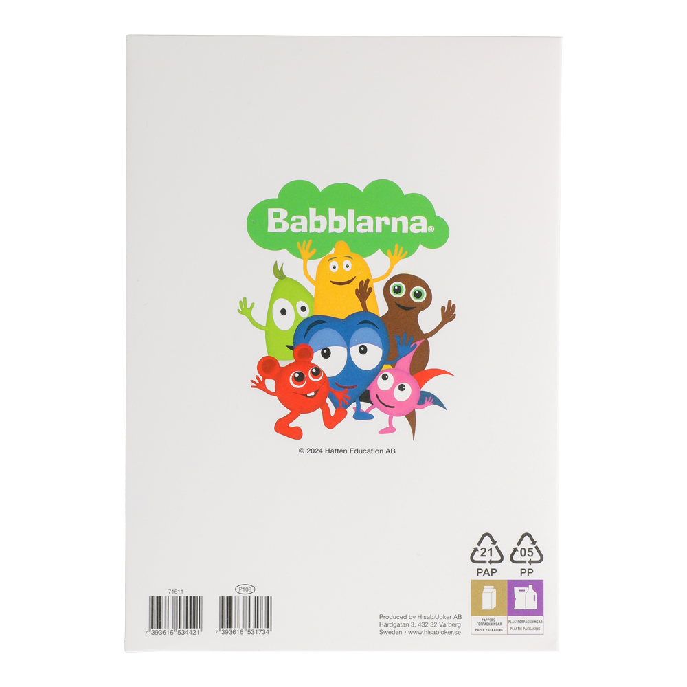 Babblarna Giftcarf 12x17cm - 2