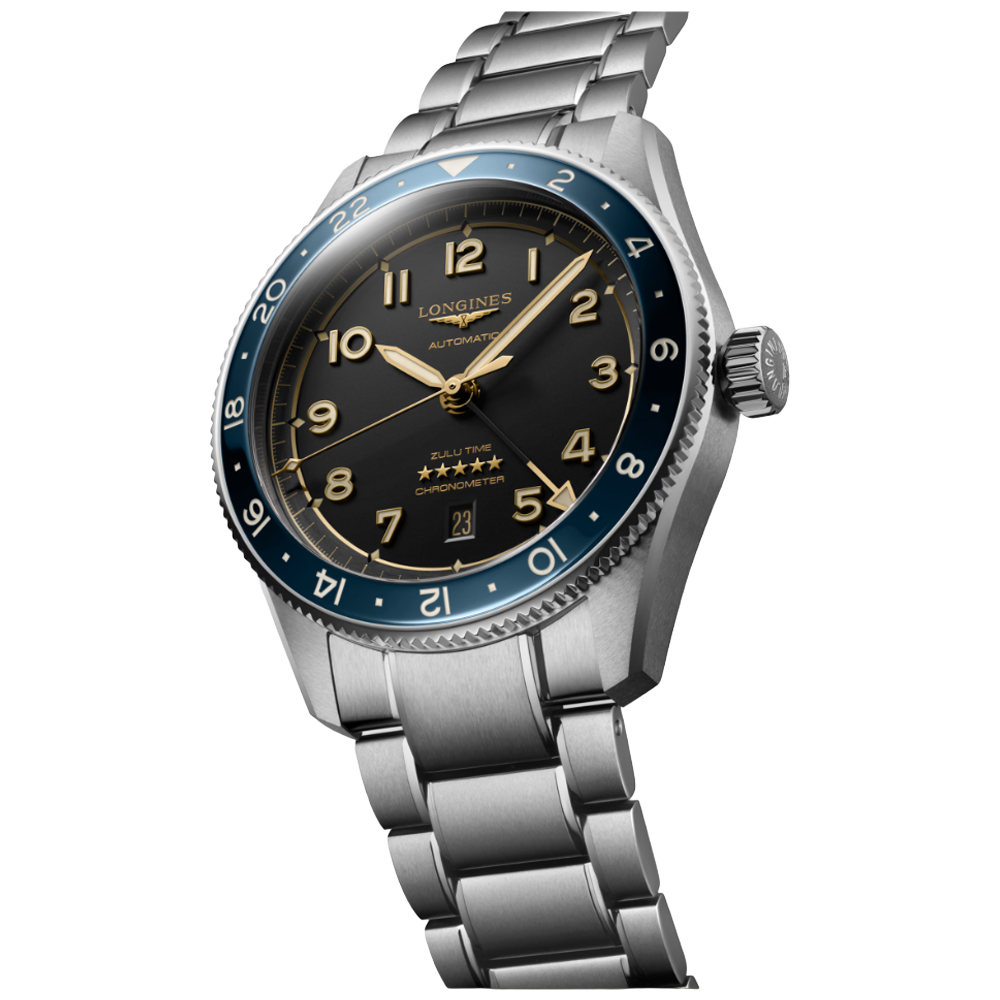 L3.812.4.60.6 Longines Spirit Zulu Time blå 42