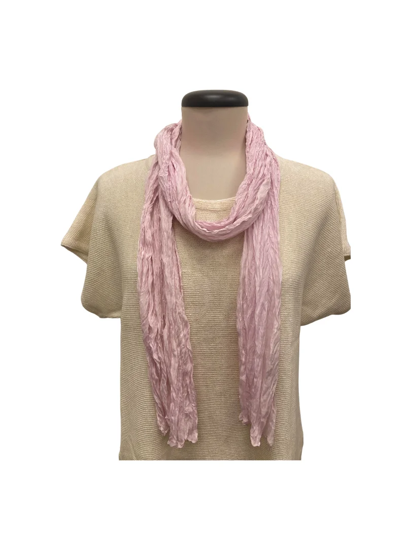Sidenscarf krinklad- smal modell - Flera färger - 14