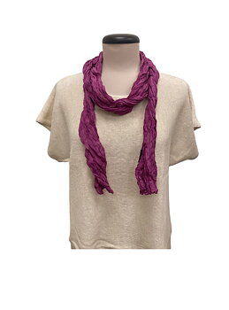 Sidenscarf krinklad- smal modell - Flera färger