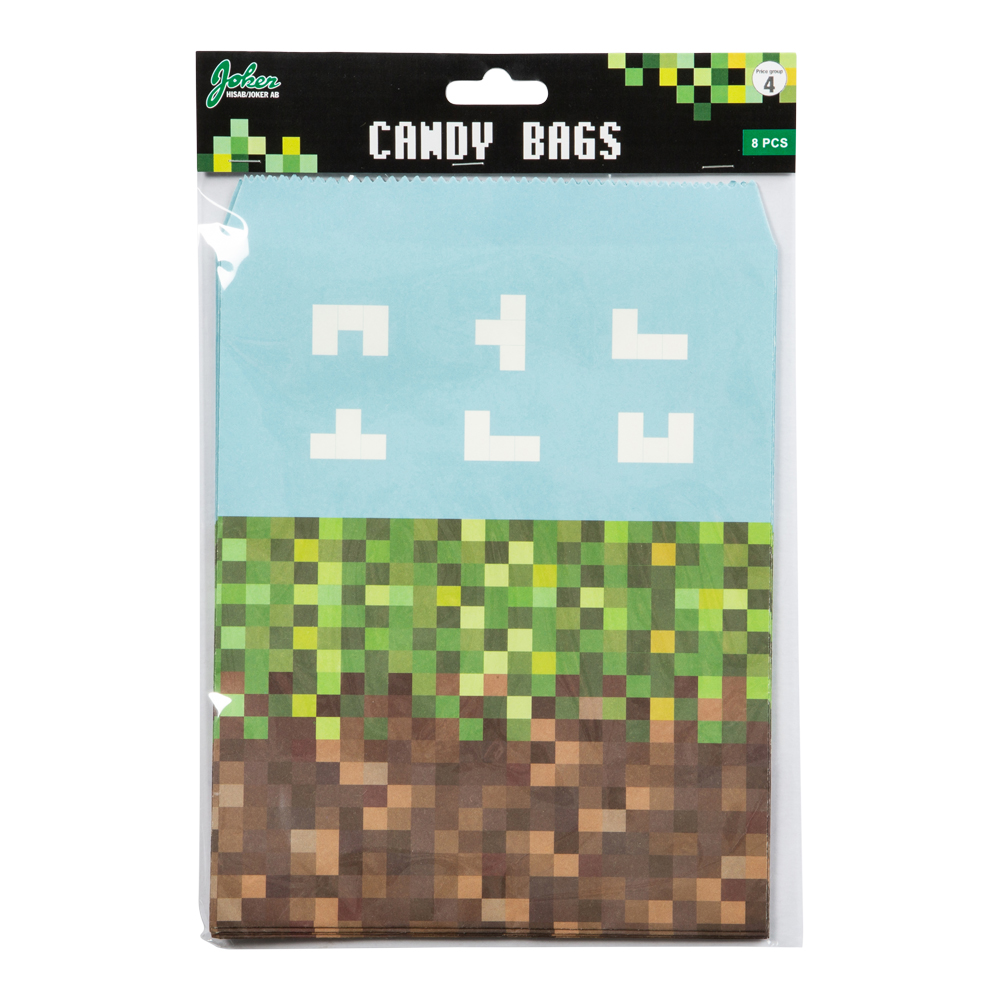 Godis Påse Minecraft 8st