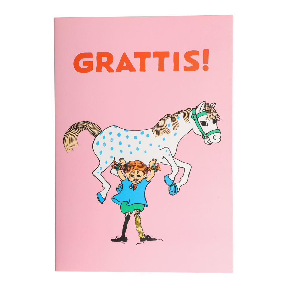Pippi Gift Card "Grattis" - 2