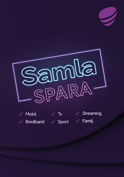 Affisch A4 Samla Spara