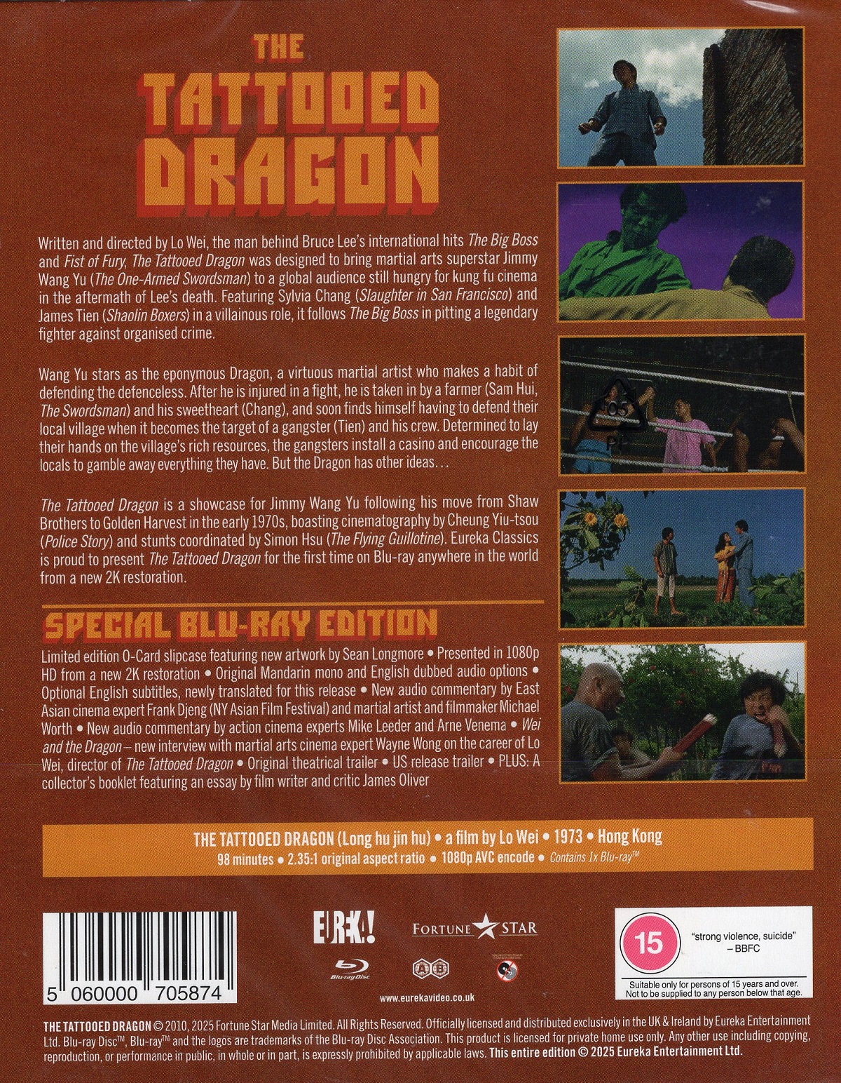  The Tattooed Dragon (Limited Edition) (ej svensk text) (Blu-ray) - 2