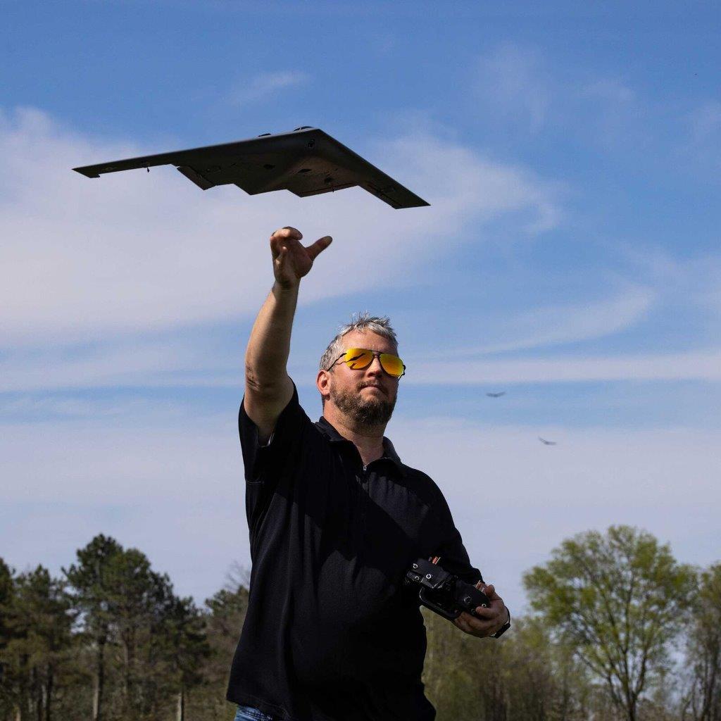 E-flite Micro B-2 Spirit of America Twin 30mm EDF BNF Basic - 11