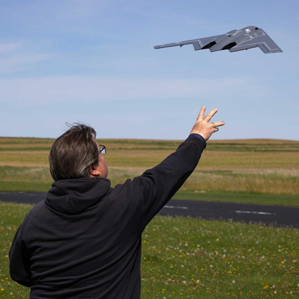 E-flite Micro B-2 Spirit of America Twin 30mm EDF BNF Basic - 10