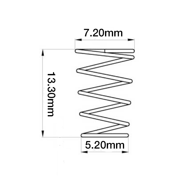 Single-Coil Pickup Height Spring - 2