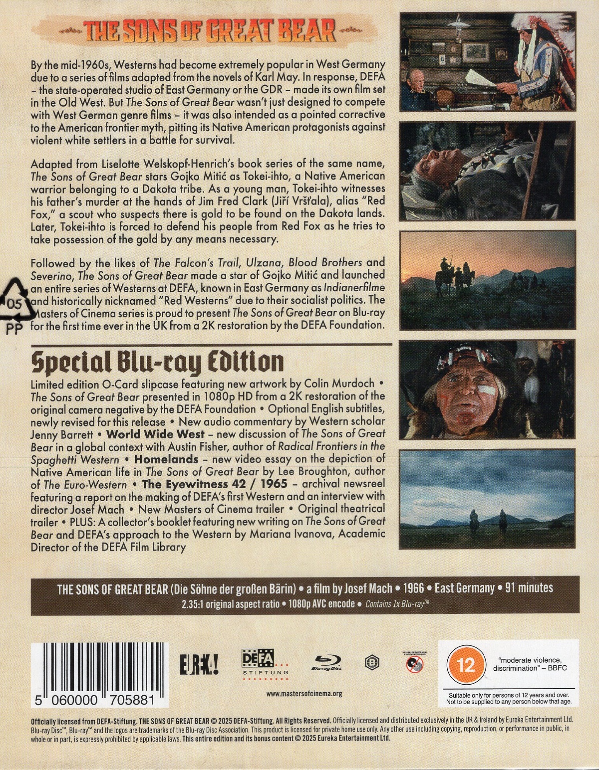 The Sons of Great Bear (Limited Edition) (ej svensk text) (Blu-ray) - 2