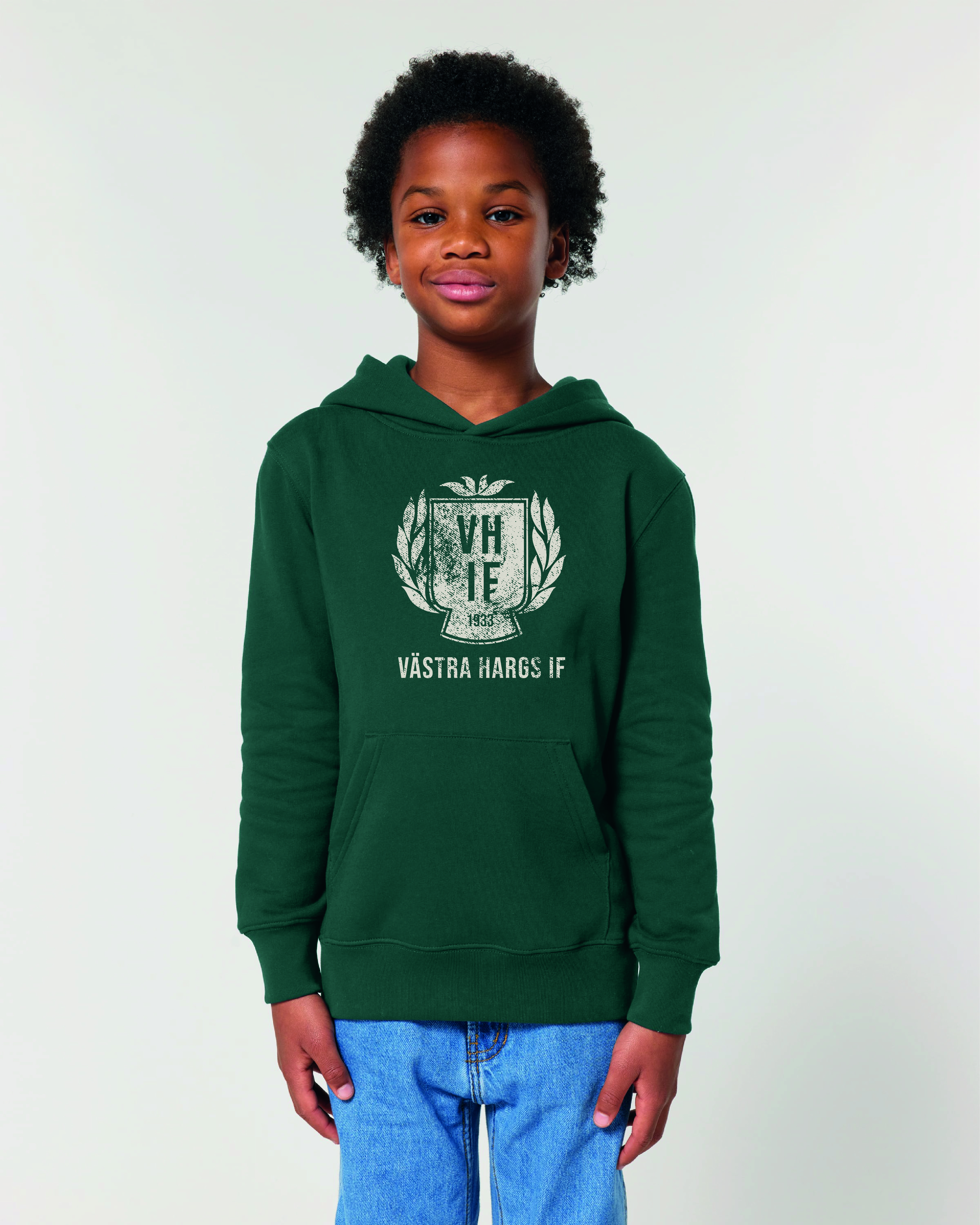Sköld Hoodie Kids Glazed Green