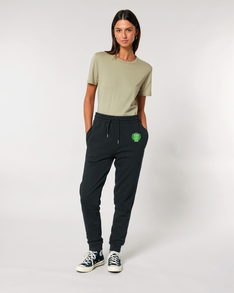 Emblem Sweatpants Black - 2