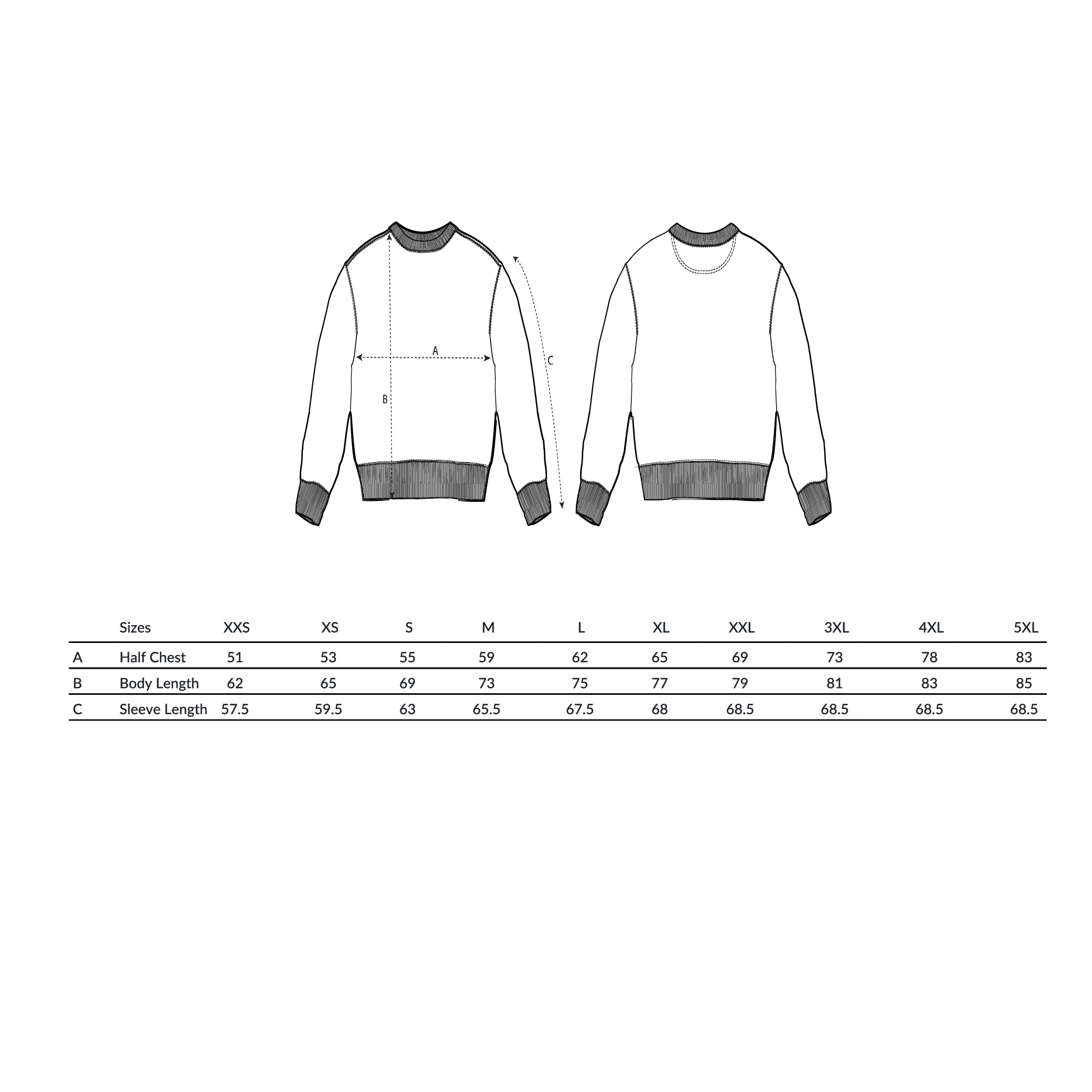 Classic Sweatshirt Black - 3