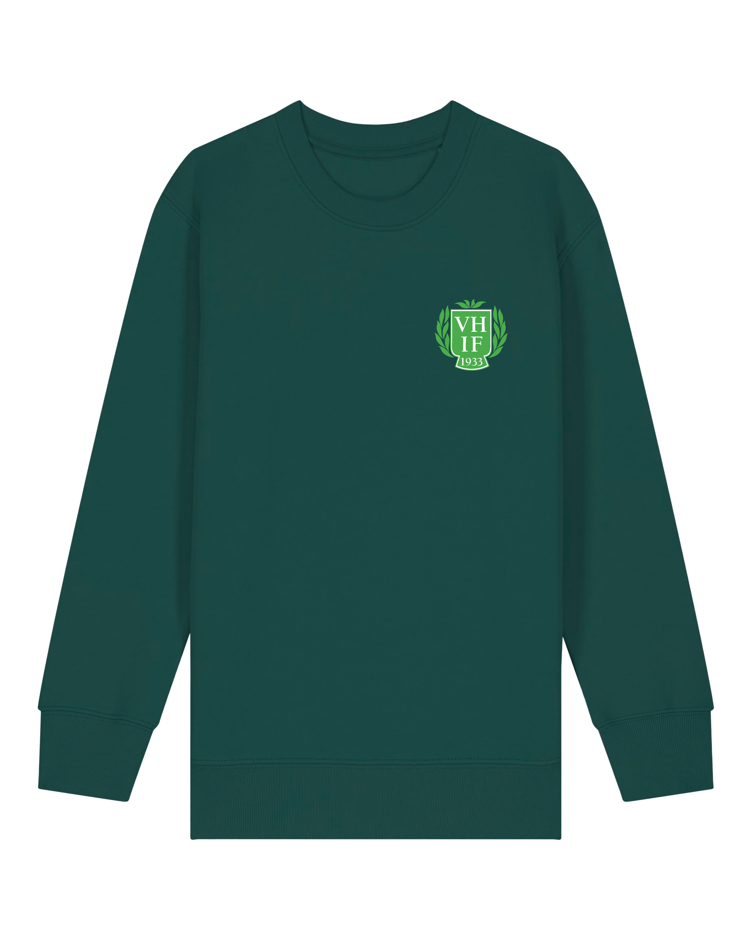 Emblem Sweatshirt Kids Glazed Green