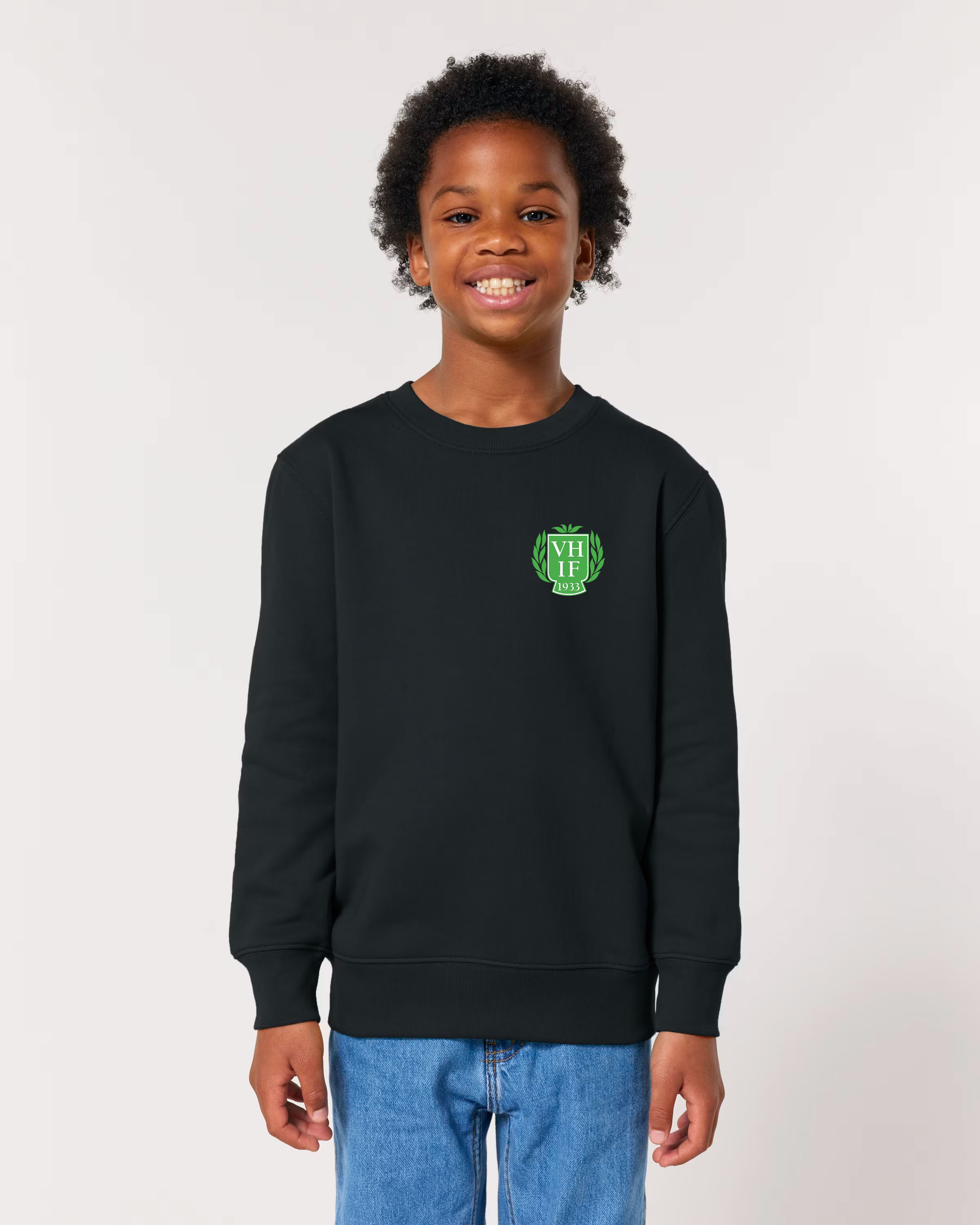 Emblem Sweatshirt Kids Black - 2