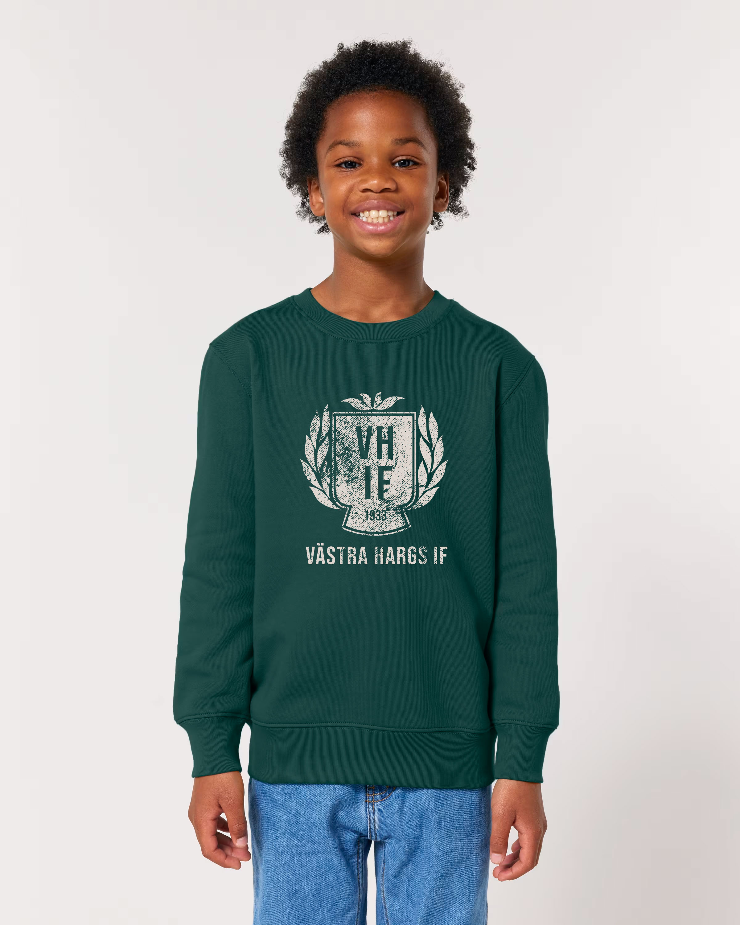 Shield Sweatshirt Kids Glazed Green - 2