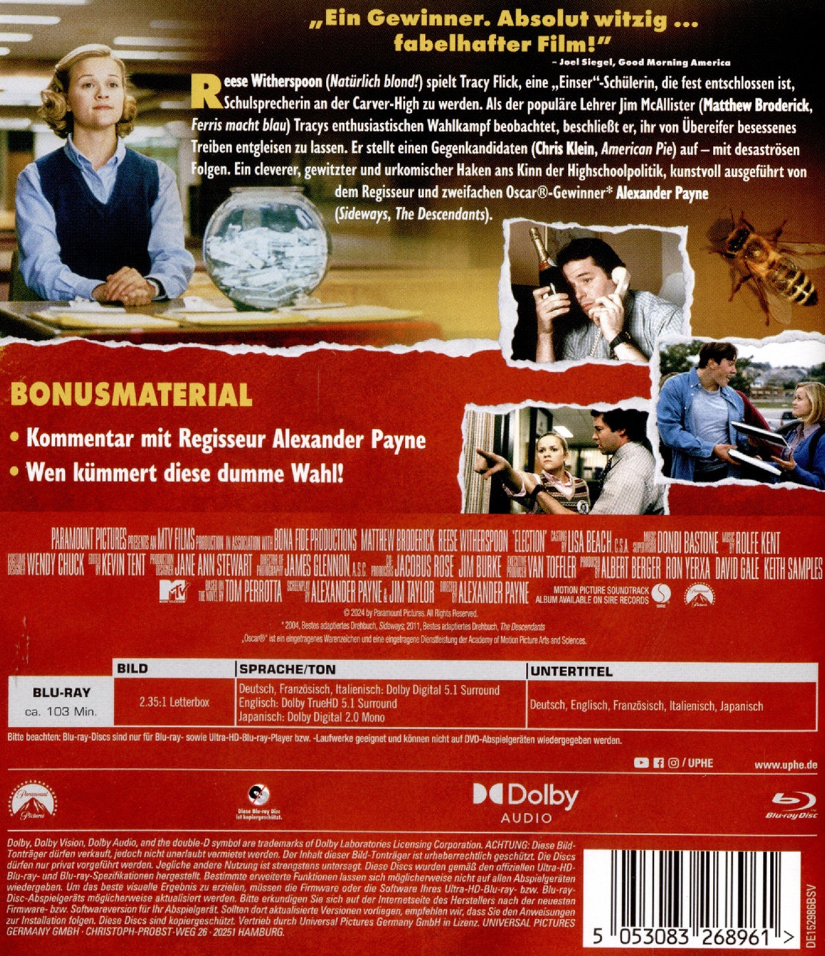 Election (ej svensk text) (Blu-ray) - 2