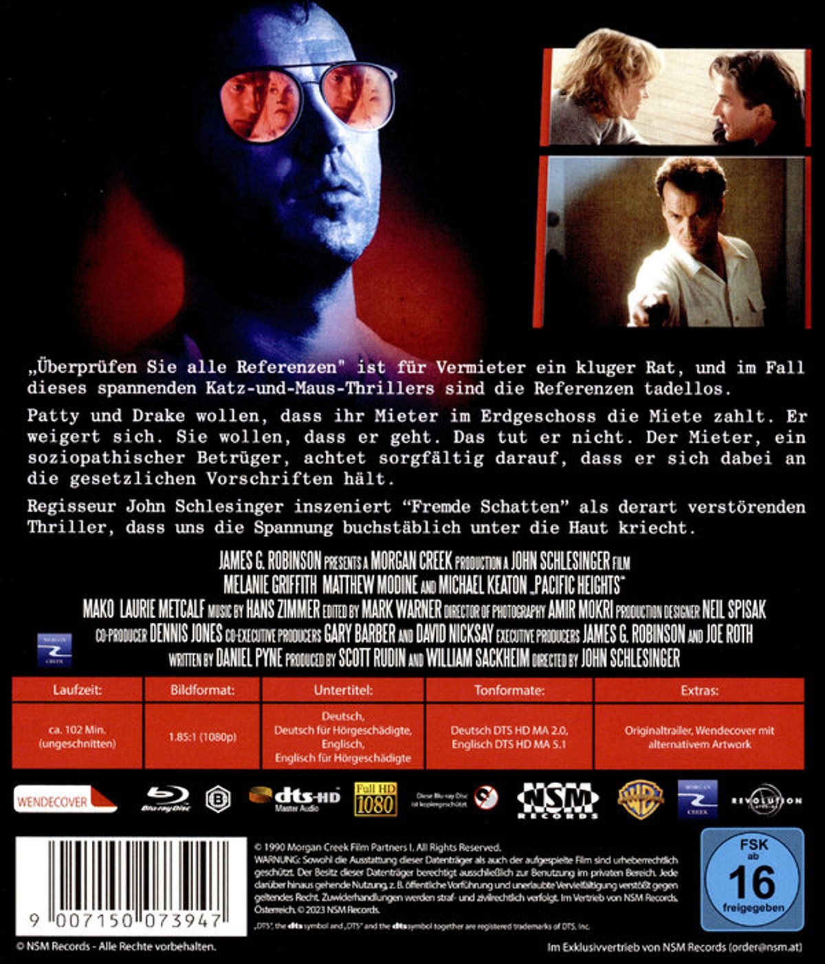 Pacific Heights (ej svensk text) (Blu-ray) - 2