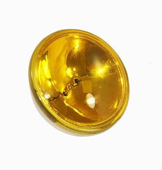 LAMPINSATS 4 1/2" FÖR HARLEY POSITIONS LJUS, GULT KLART GLAS