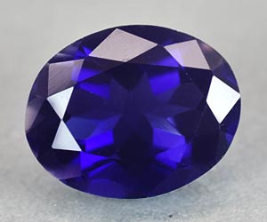 Preciosa piedra preciosa de iolita suelta natural ovalada de 2,13 ct de alta calidad - 3