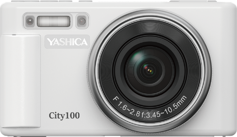 YASHICA  City 100 White Fraktfritt