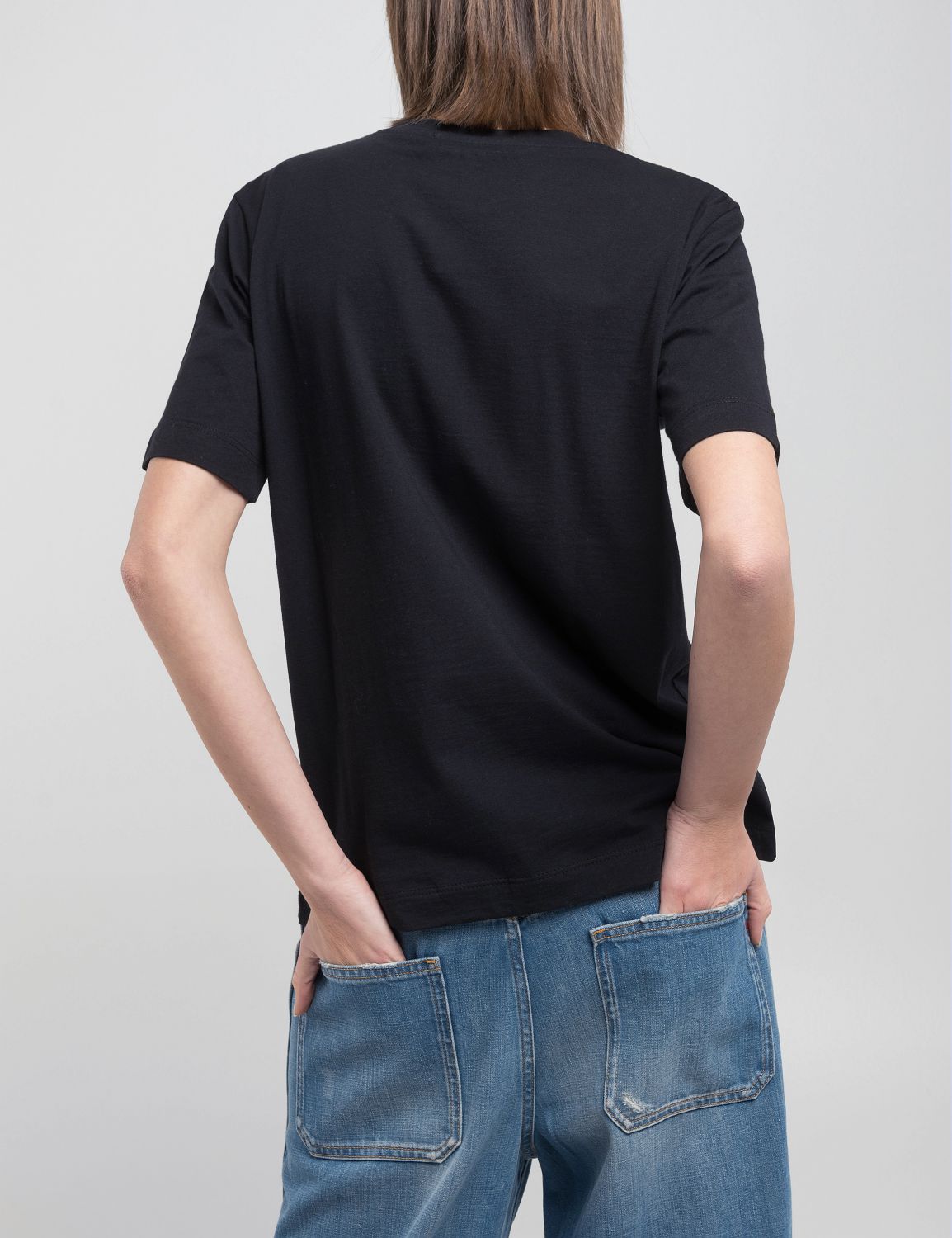 Replay T-shirt Washed Black - 3