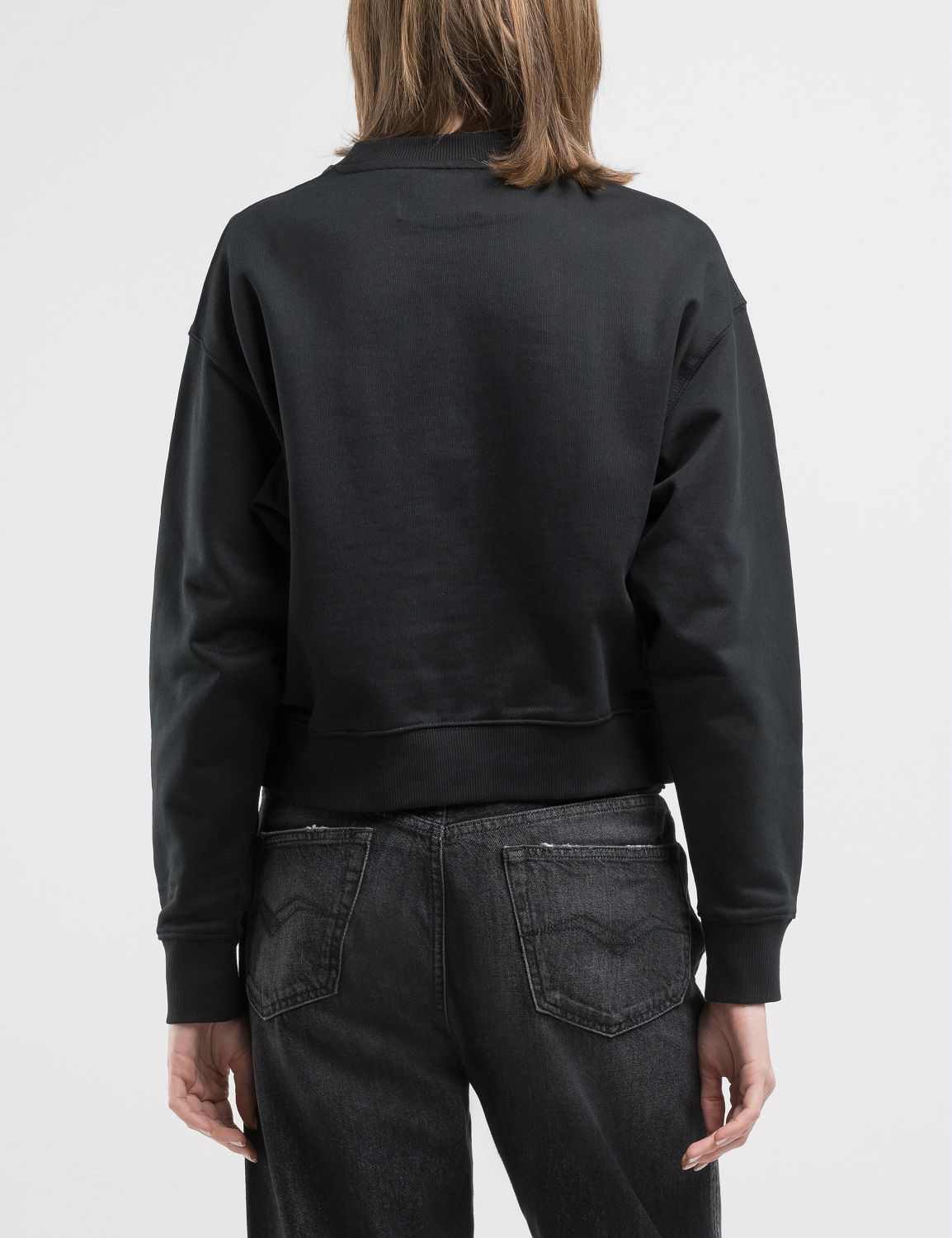 Replay Sweatshirt Washed Black - 2
