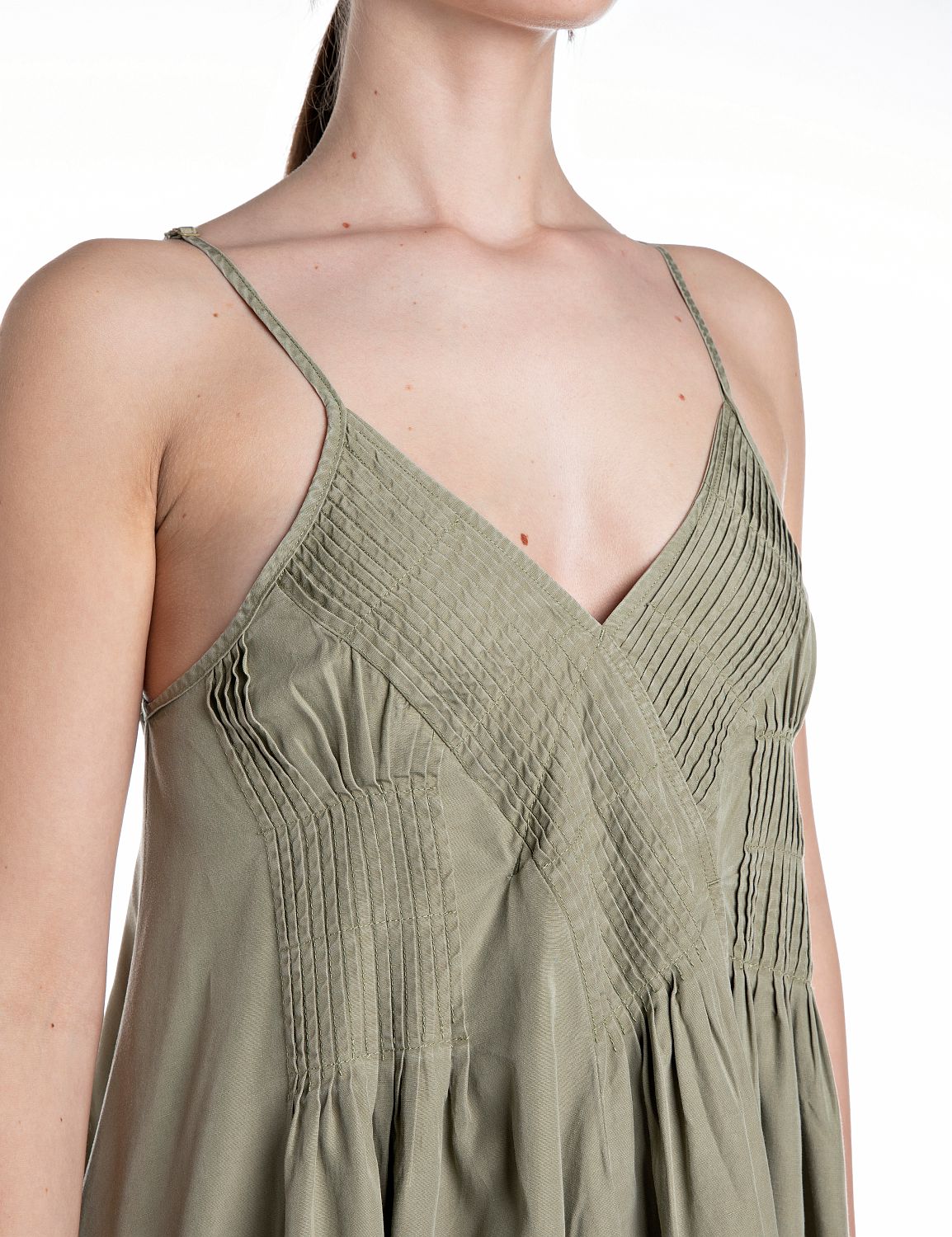 Replay Dress Light Military - 3