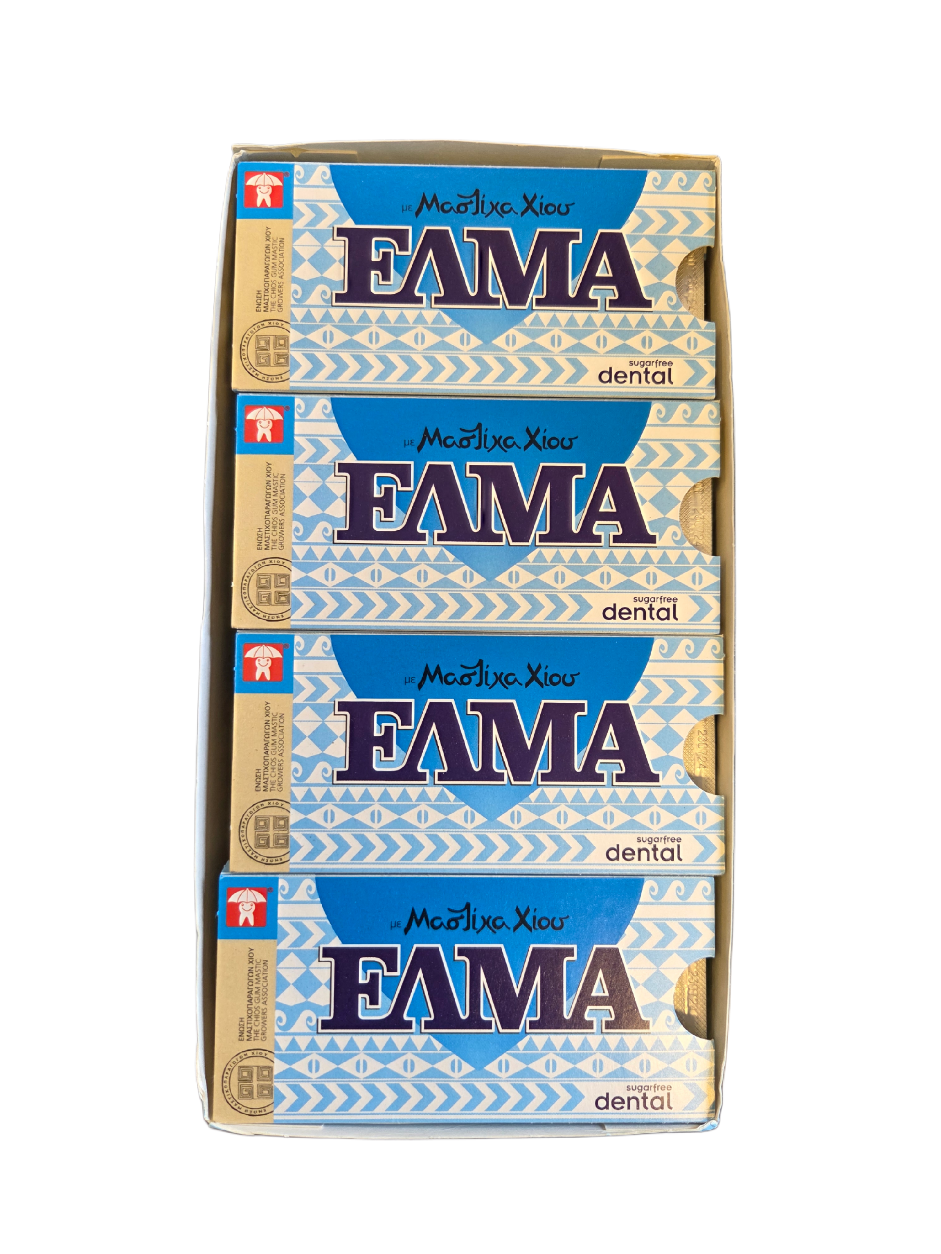 ELMA tuggummi, mastic från ön Chios, 14g, DENTAL, sugarfree, 10-bitar x 20st, fraktfritt 