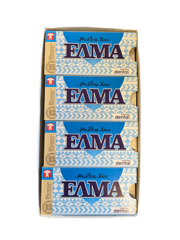 ELMA tuggummi, mastic från ön Chios, 14g, DENTAL, sugarfree, 10-bitar x 20st, fraktfritt 