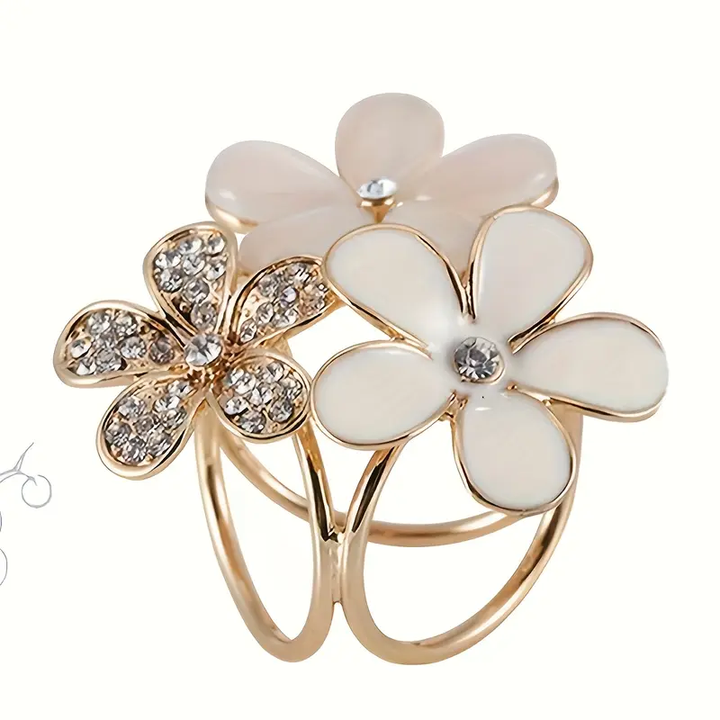 Sjalring - Blomma - 3