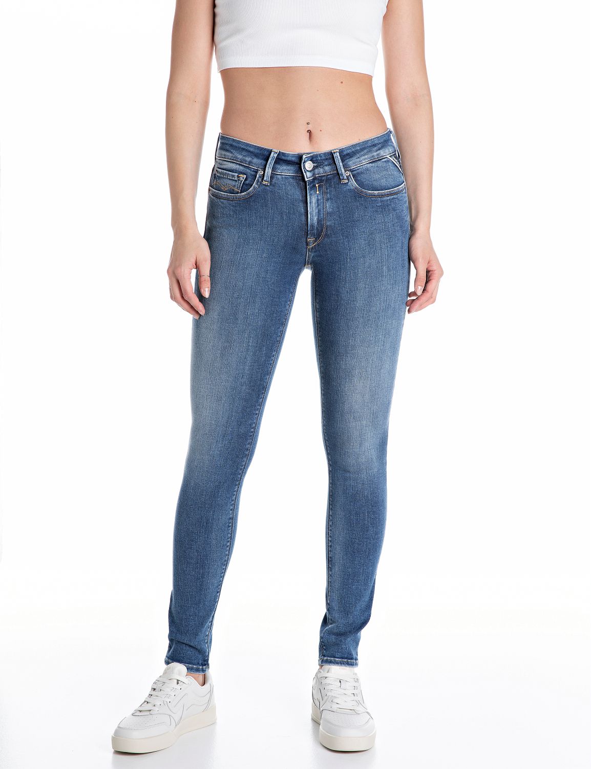 NEW LUZ SKINNY-FIT JEANS MEDIUM BLUE
