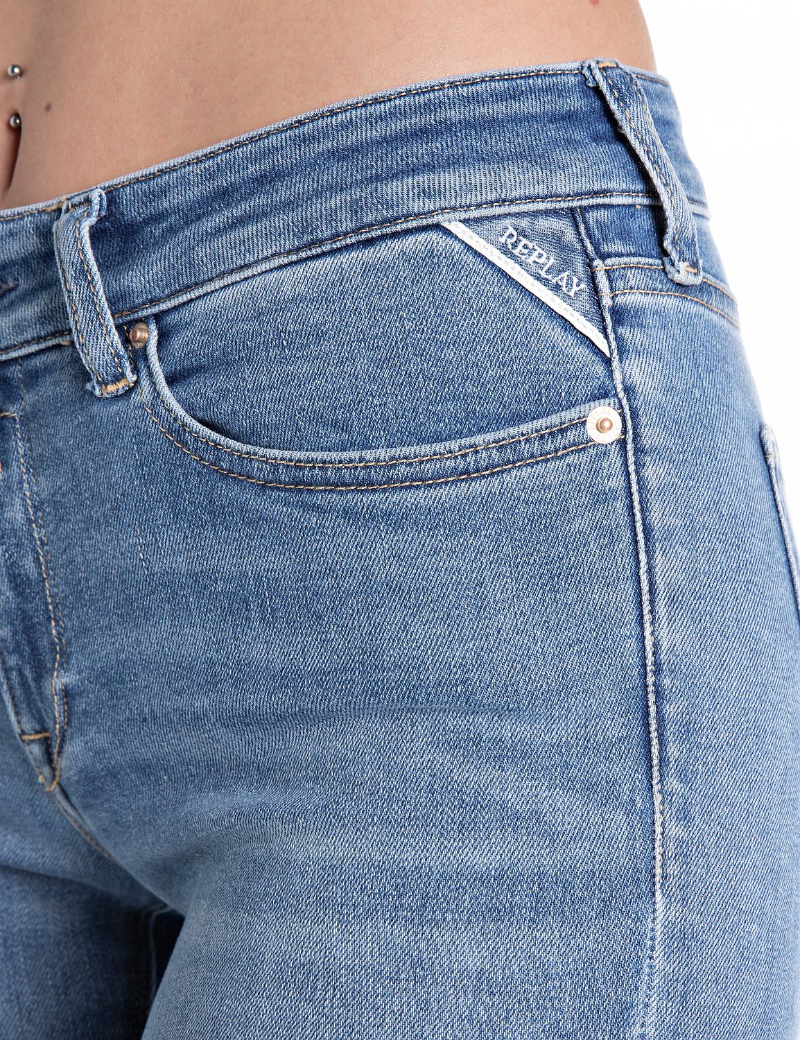 NEW LUZ BOOTCUT JEANS MEDIUM BLUE - 6