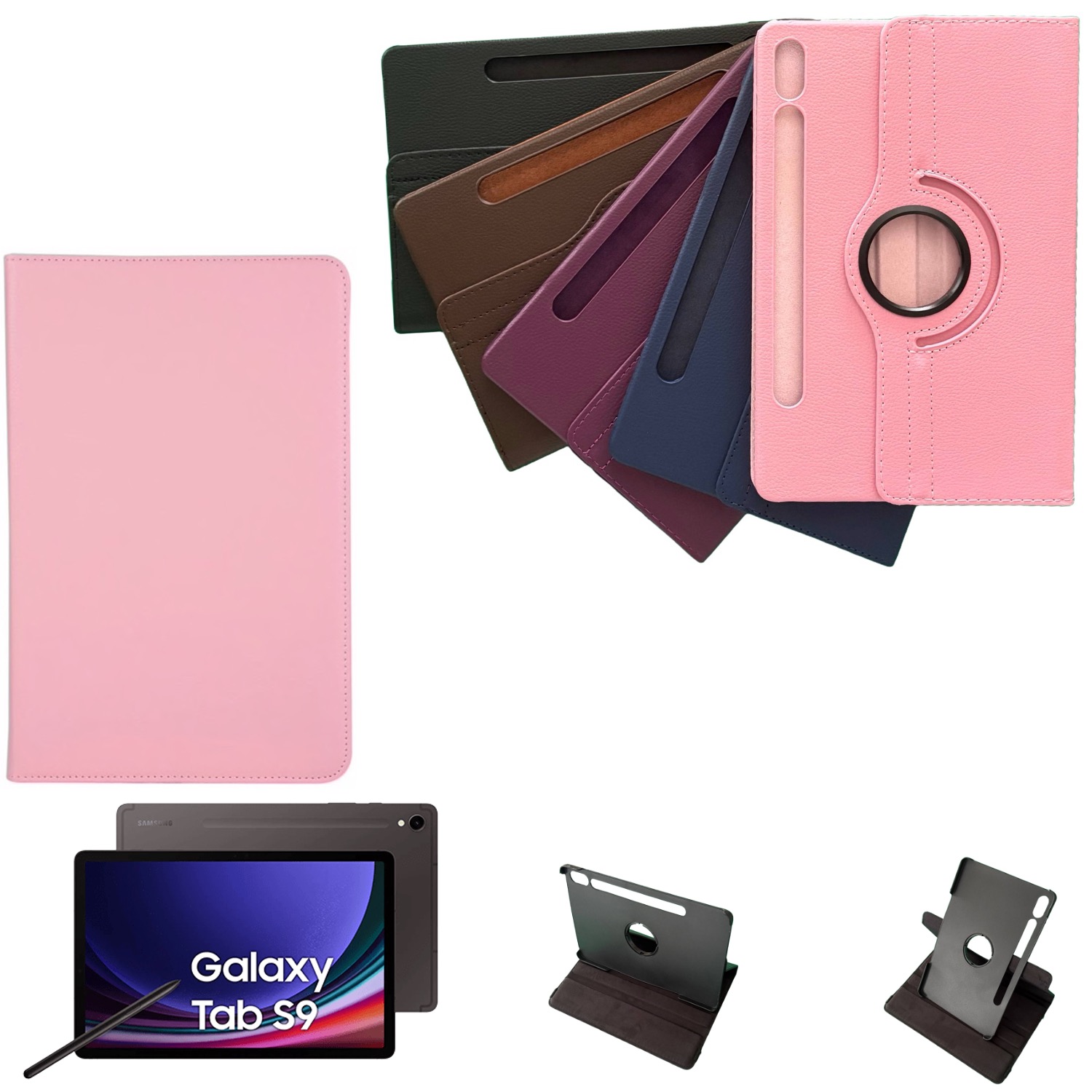 Samsung Galaxy Tab S9 fodral skal - 17