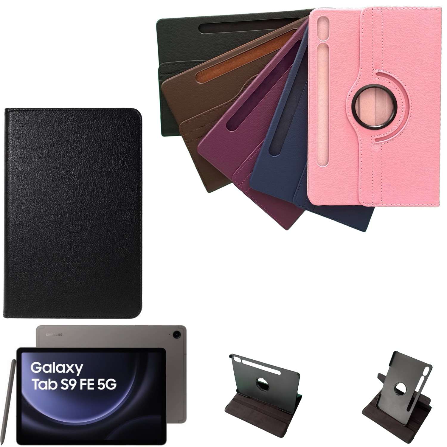 Samsung Galaxy Tab S9 FE fodral skal - 12
