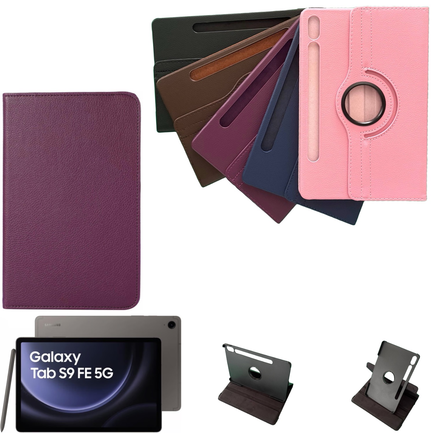 Samsung Galaxy Tab S9 FE fodral skal - 15