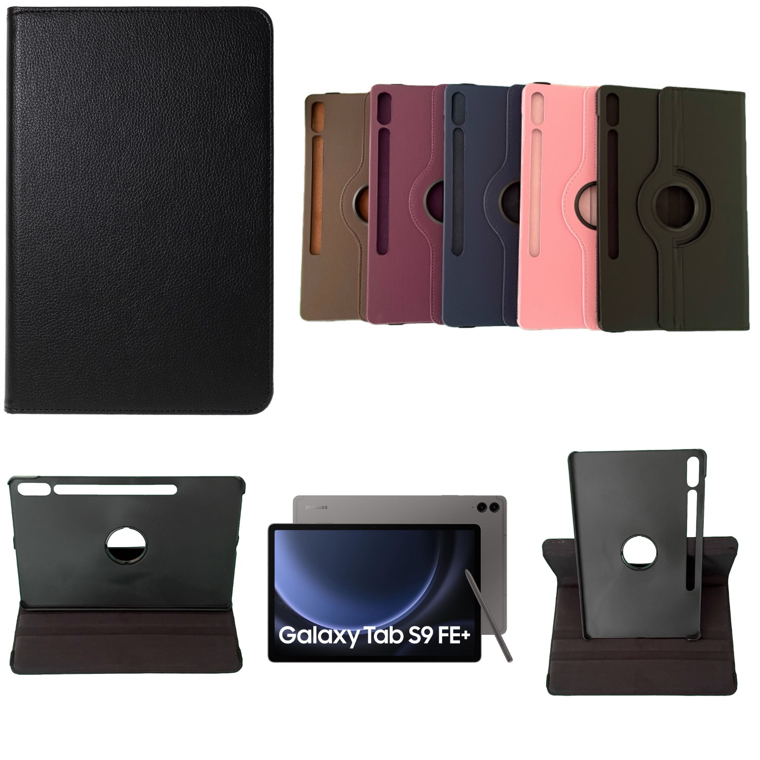 Samsung Galaxy Tab S9 FE Plus fodral skal - 13
