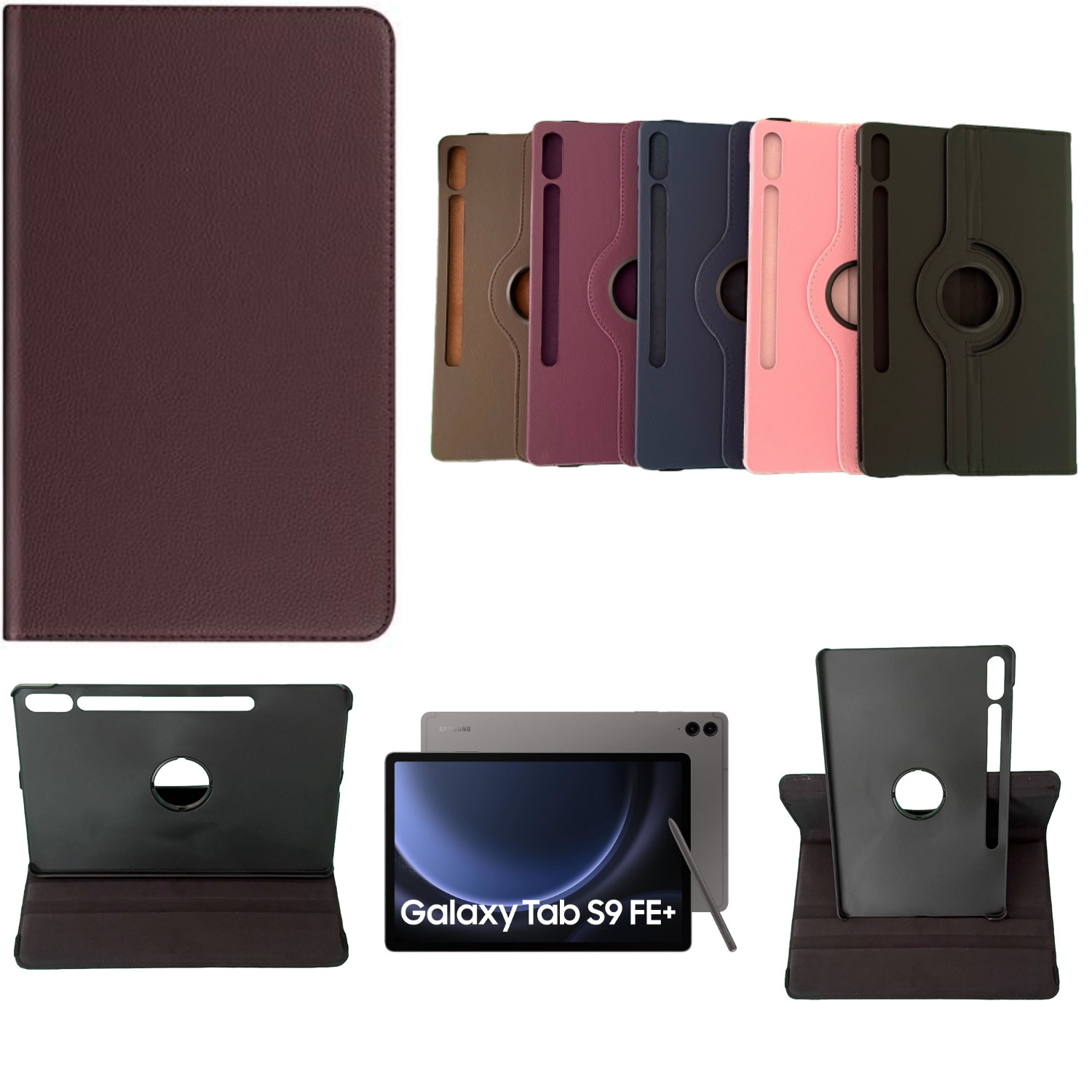 Samsung Galaxy Tab S9 FE Plus fodral skal - 15
